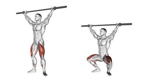 Les Overhead Squats Muscu Street Et Crossfit