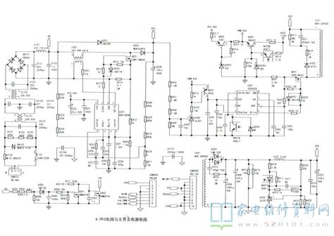 长虹hs140p 3hf01型ip板电路原理图 家电维修资料网