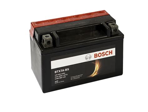 Batería Bosch BTX7A BS 6Ah 100CCA TODOPARTS CL