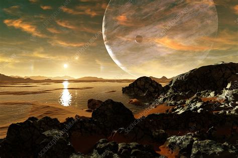 Exoplanet Kepler 47 C Illustration Stock Image C0540066 Science Photo Library