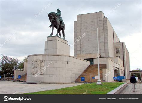 Monument Jan Zizka Czech National Hero Equestrian Statue Bohumil Kafka – Stock Editorial Photo ...