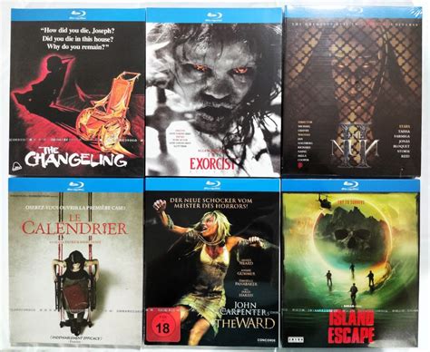 Region Free Blu Ray Movies Each The Changeling The Exorcist