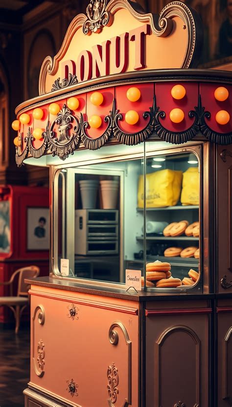 Donut Stand Image Free Ai Generator Makepix