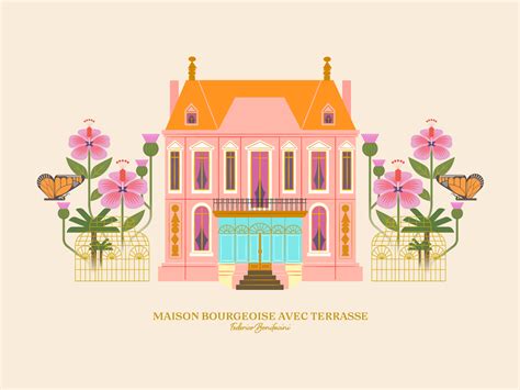 Maison Bourgeoise Avec Terrasse By Federico Bonifacini On Dribbble