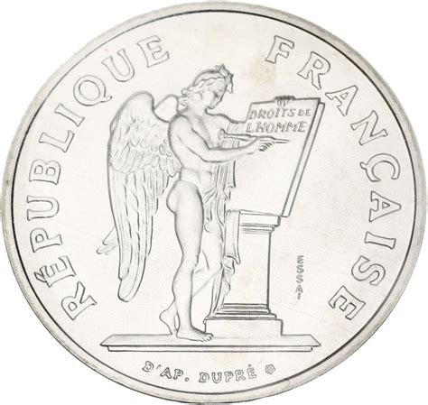 France Fifth Republic Francs Droits De L Homme Catawiki