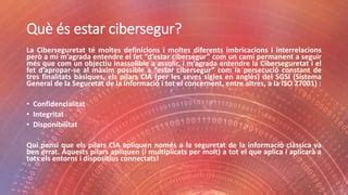 Jornada Ciberseguretat Base CiberTECCH Cat PPT