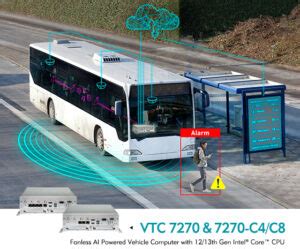 Nexcoms Fanless Ai Powered In Vehicle Telematics Computer Ust