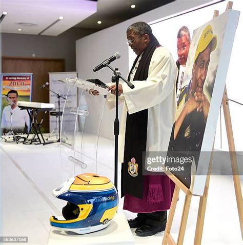 South African Rally Driver Gugu Zulu Memorial Service Photos And