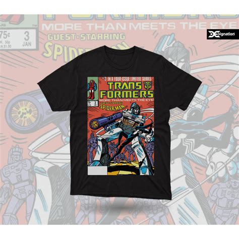 Kaos TRANSFORMERS COMICS Premium TSHIRT Cotton Combed 24s Optimus Prime