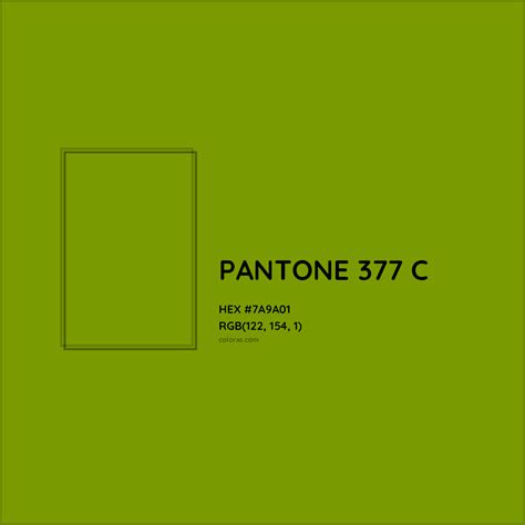 About PANTONE 377 C Color - Color codes, similar colors and paints ...