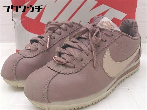 Nike ナイキ Av4618 200 Cortez Leather スニーカー シューズ サイズ22 5㎝ ピンク系 レディース 22