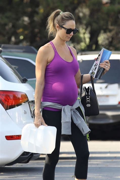 Pregnant Stacy Keibler At Bristol Farms In Beverly Hills 05 23 2018