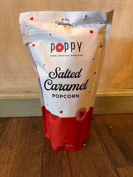 Poppy Popcorn Valentines Salted Caramel Market Bag The Bugs Ear