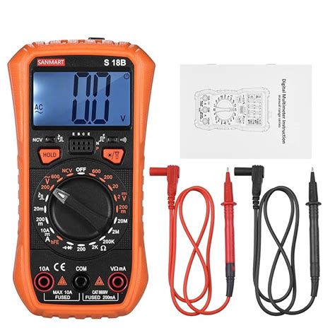 Buy Mini Handheld Digital Multimeter 2000 Counts Manual Range True RMS