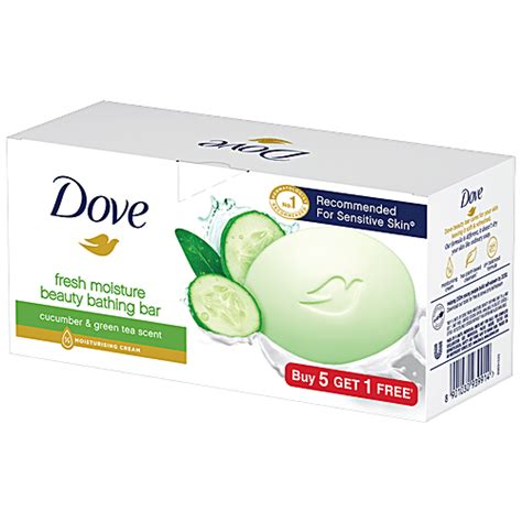 Buy Dove Fresh Moisture Beauty Bathing Bar Cucumber And Green Tea Scent