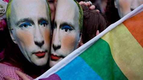 Russia Bans Image Hinting That Putin Is Gay