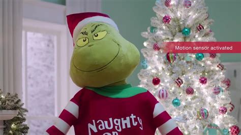 6 Ft Gemmy Life Sized Animated Dancing Grinch Beinsidebesolutionpt