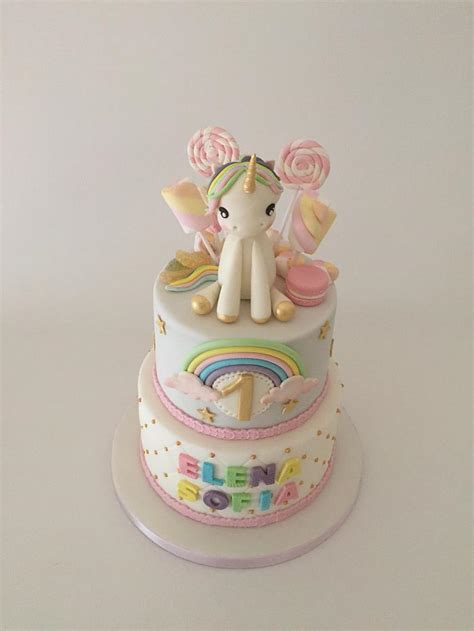 Unicorn Decorated Cake By Monica Liguori CakesDecor