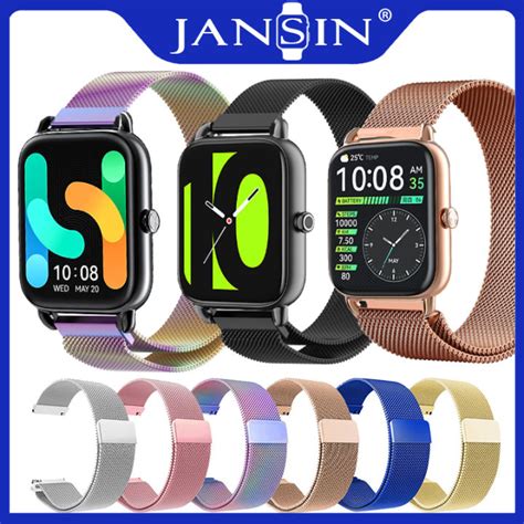 Jansin Haylou Rs Ls Smart Watch Strap Milanese Loop Band Haylou Rs