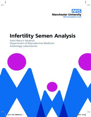 Fillable Online Diagnostic Value Of Routine Semen Analysis In Clinical