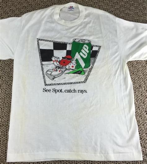 Vintage 1988 7up See Spot Catch Rays Soda T Shirt Defunkd