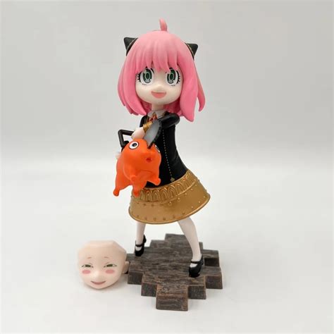Figurki Hentai 17cm Spy Rodzina Anya Forger Anime Rysunek Chainsaw Man Po 14810063433