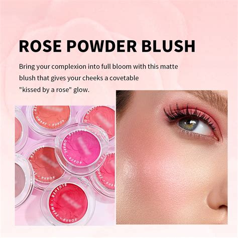 Powder Blusher Durable Makeup No Fading Gradual Powder Blusher