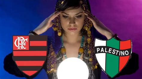 Vidente CRAVA Vencedor Do Duelo Entre Flamengo E Palestino Na