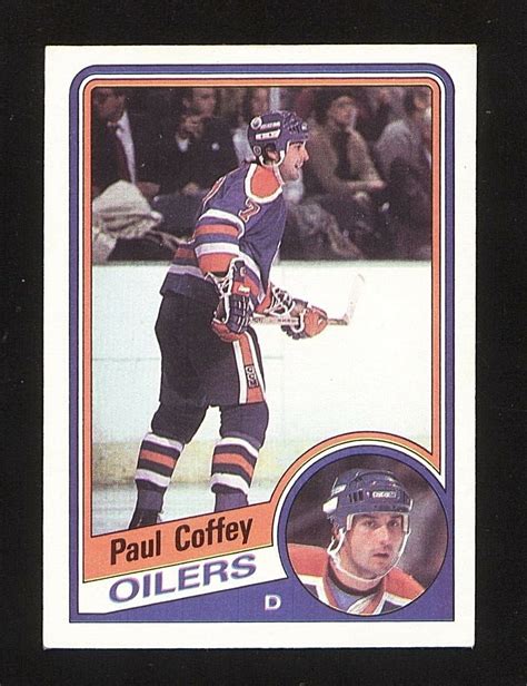 O Pee Chee Hockey Paul Coffey Edmonton Oilers Mr Sport