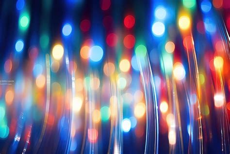 Premium AI Image | blurred christmas lights abstract background