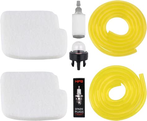 Amazon Hipa 530057869 Air Filter With Fuel Line Kit For Poulan