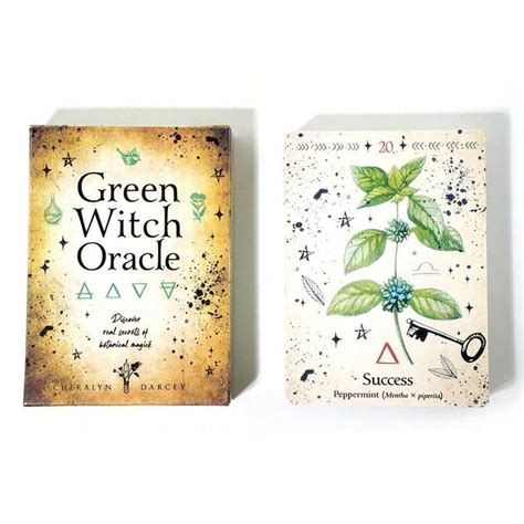 Green Witch Orchard Tarot Green Witch Oracle Fun Game Card Game