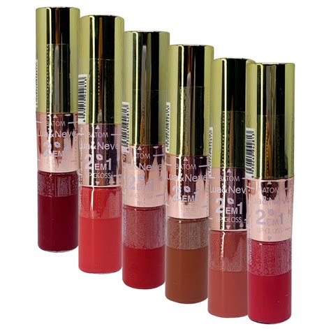 Batom Lip Gloss 2 Em 1 Lua Neve Fornecedor De Make Atacado