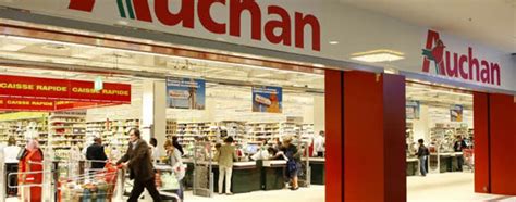store auchan  cash register digital marketing les roches