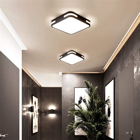 Modern Led Ceiling Lamp With Radar Sensor Ceiling Light With Motion