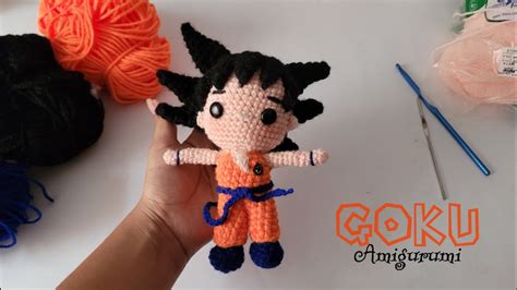 Amigurumi Goku Goku Tejido A Crochet Youtube