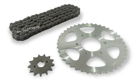 Kit De Arrastre Sprocket Italika Vortx Cadena Reforzada Env O Gratis