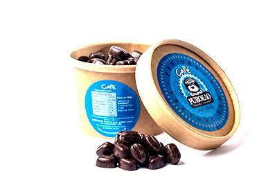 POT DE PEPITES CHOCOLAT NOIR AU CAFE 100G