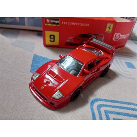 Ferrari F Competizione Escala Hot Wheels Bburago Shopee Brasil