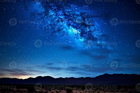 Starry Night with Milky Way. Generative AI 31579347 Stock Photo at Vecteezy