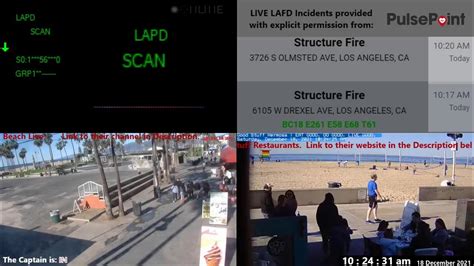 18 Dec 2021 Live Lapd Police And Lafd Fire Scanner Audio La