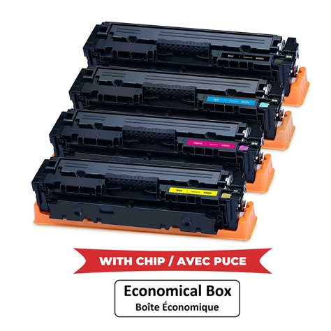 Remanufactured Hp A Toner Cartridge Combo Bk C M Y With Chip