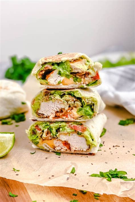 Extra Crispy Chicken Wrap Recipe The Yummy Bowl Healthy Recipes