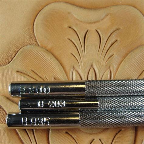 Steel Craft Japan Smooth Beveler Stamp Set Leather Etsy