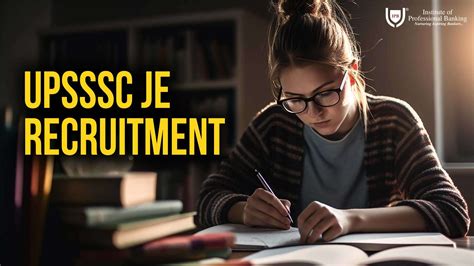 Upsssc Je Recruitment Out Notification Posts