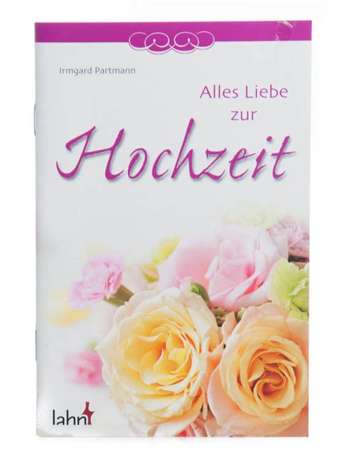 Geschenkheft Alles Liebe Zur Hochzeit