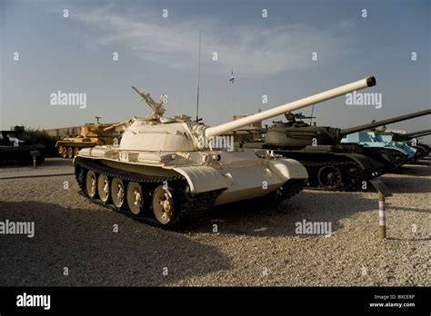 Tiran T54 C Tank Captured In The Six Day War At The Israeli Armored