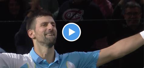 Atp Rolex Paris Masters Vid Os La Provocation Un Peu Limite De