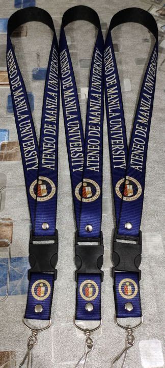 Ateneo De Manila University Id Lace Lanyards Lazada Ph