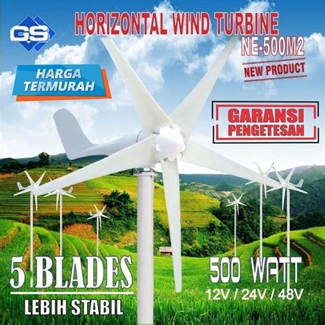 Jual Penghemat Turbin Angin Wind Turbine W Controller Wind